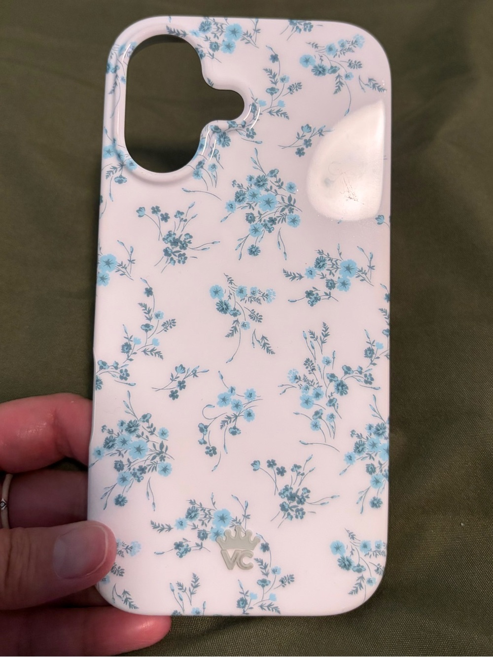 Velvet Caviar White iPhone 17  Case